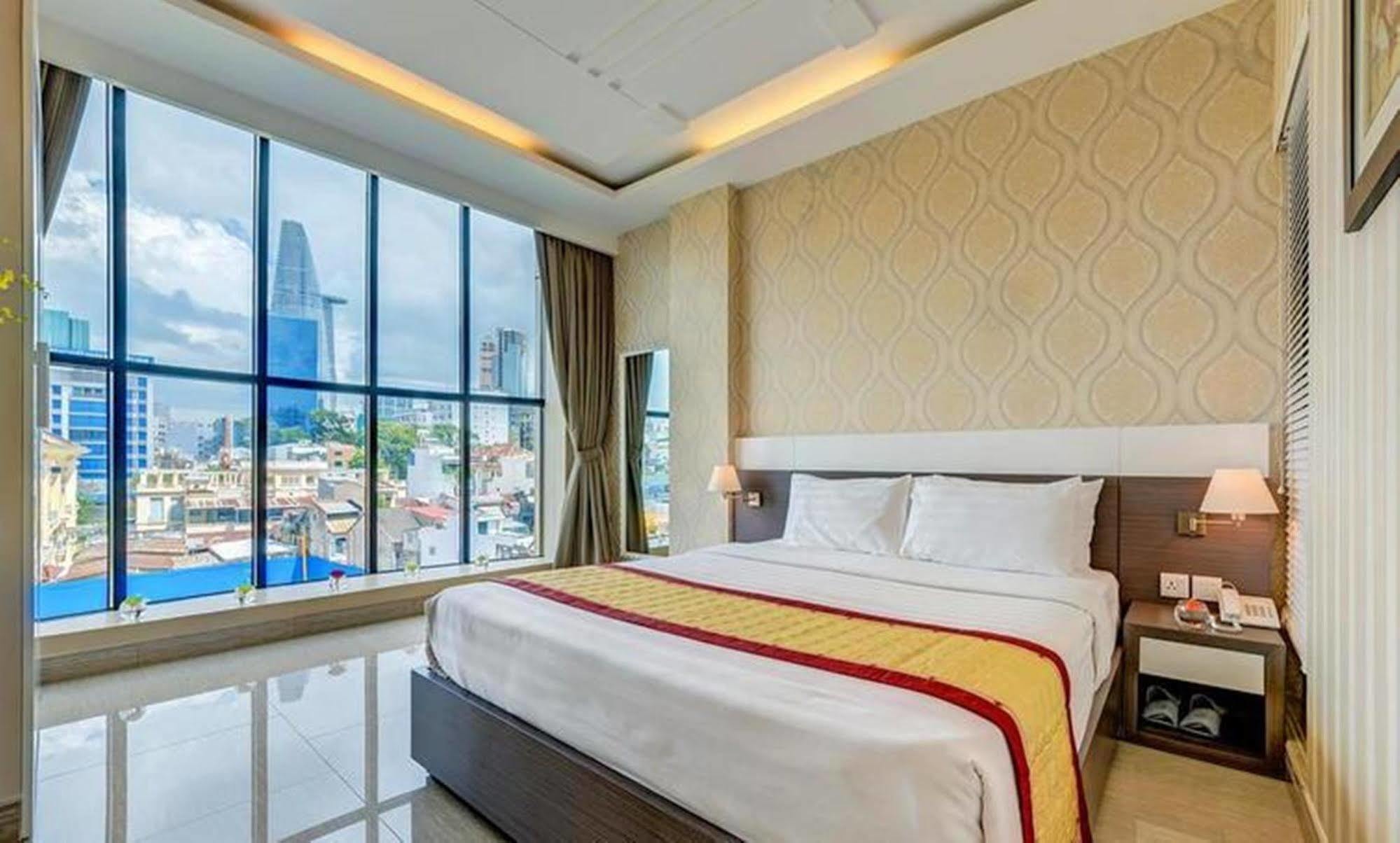 Hong Vina Hotel Ho Či Minovo Město Exteriér fotografie
